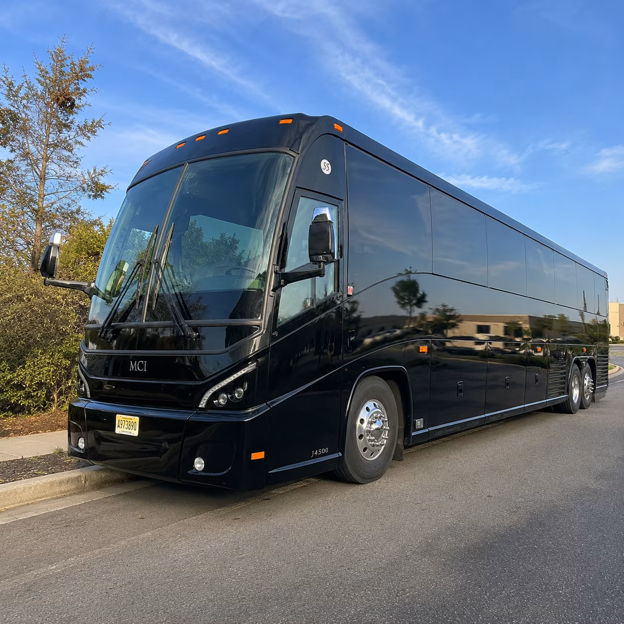 charter bus runs between lancaster and edwards air force base