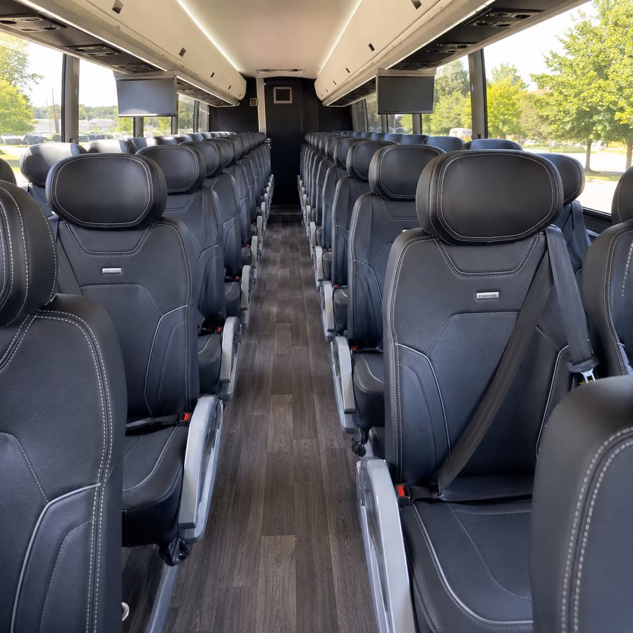 lancaster charter bus services inside