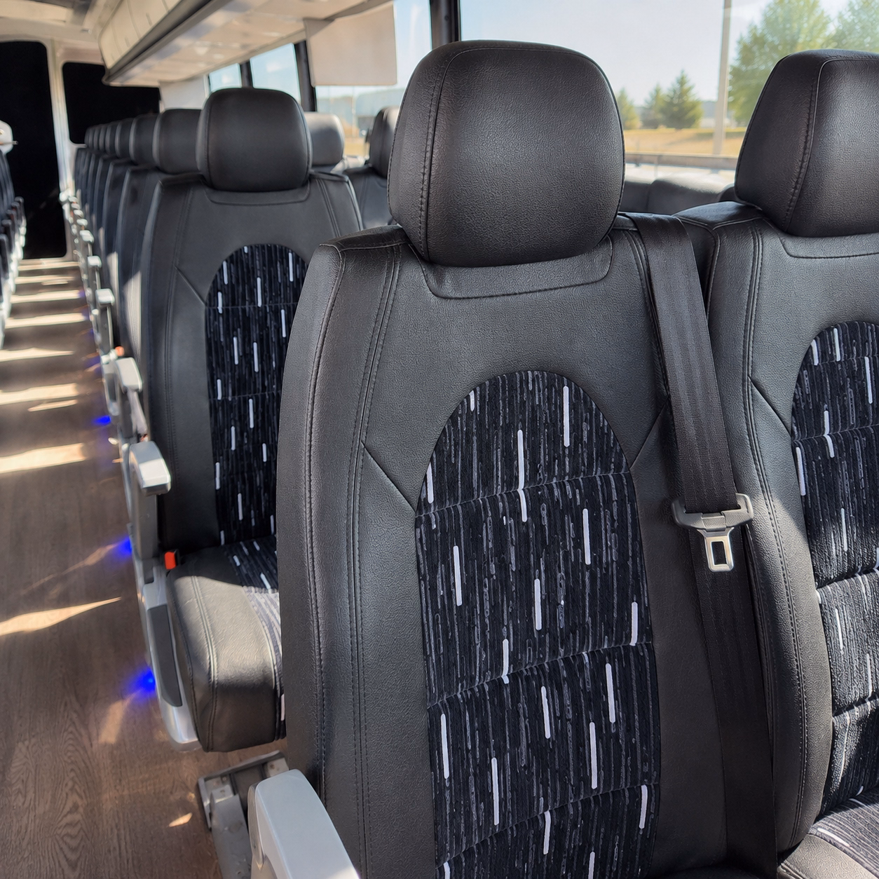 lancaster religious group transportation onboard seating